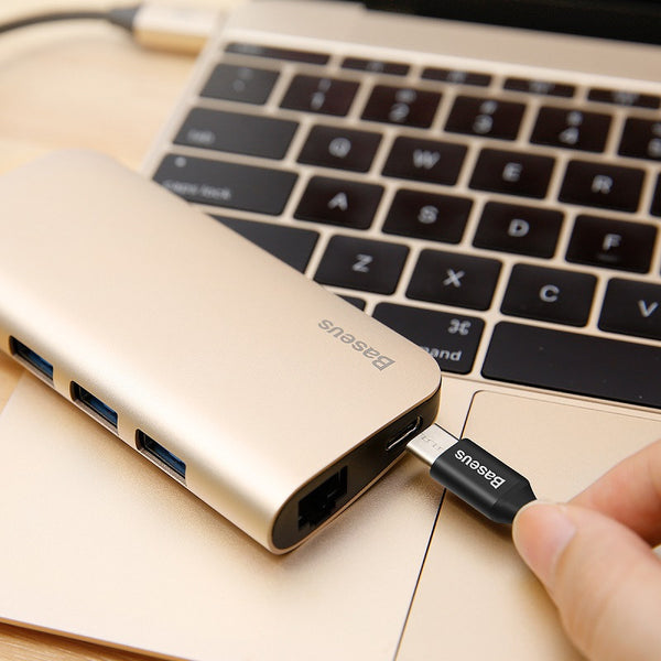 The Premium 7-in-1 Type-C HUB to Get Your MacBook Ports Back
