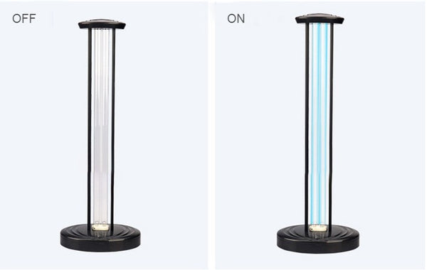 Household 38W UV Ozone Disinfection Lamp, Effective Sterilization and Disinfection, Air Purification, Intelligent Timing, for Home and Office
