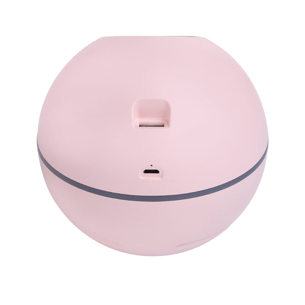 Rechargeable Mini Desk Humidifier With LED, Fan & Night Light, Also Your Power Bank