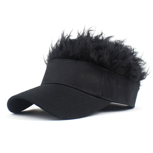 Cool Comfortable Hat Wig, for Concerts, Theme Parties, Weddings, Dating, and Cosplay