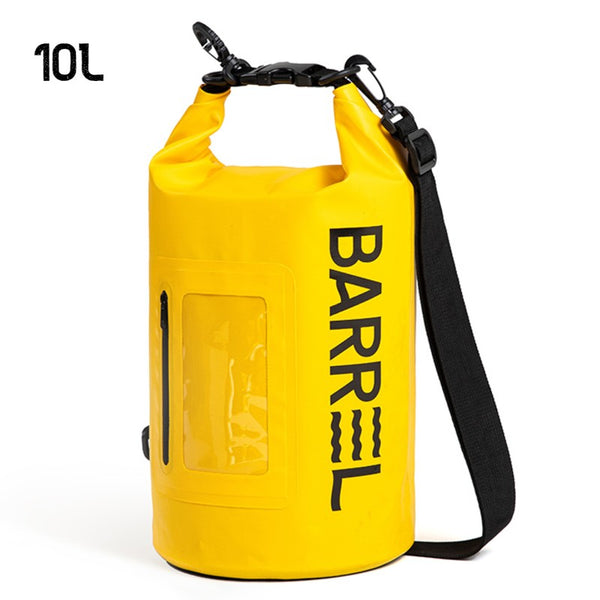 Waterproof Lightweight Dry Bag (2L/4L/10L), for Travel, Swimming, Boating, Kayaking, Camping & Beach