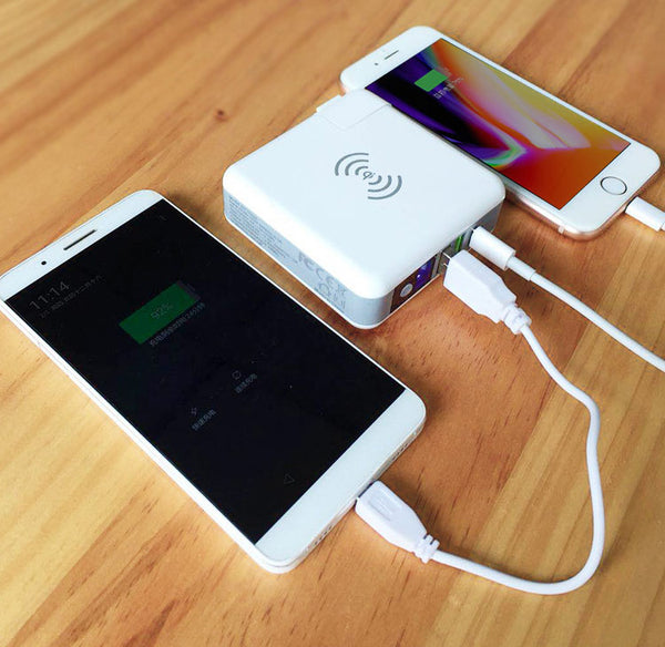 The Great Come Together - Universal Adapter, Power Bank & Wireless Charging Pad