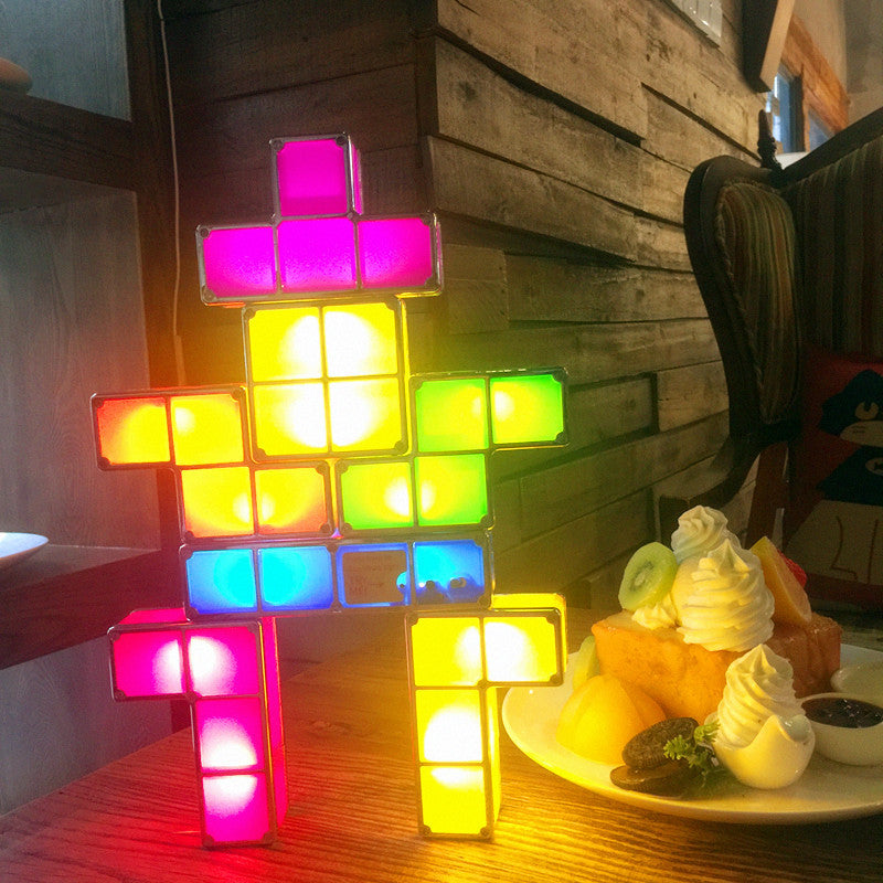 Upgraded Version Most Fun Tetris Stackable LED Lights – GizModern
