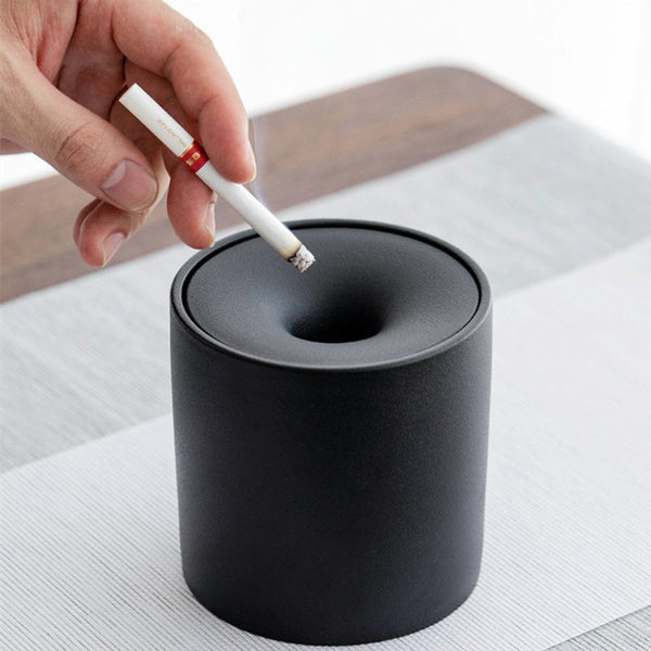 Multifunctional Creative Clay Ashtray, Vase, Trash Can, for Home & Office