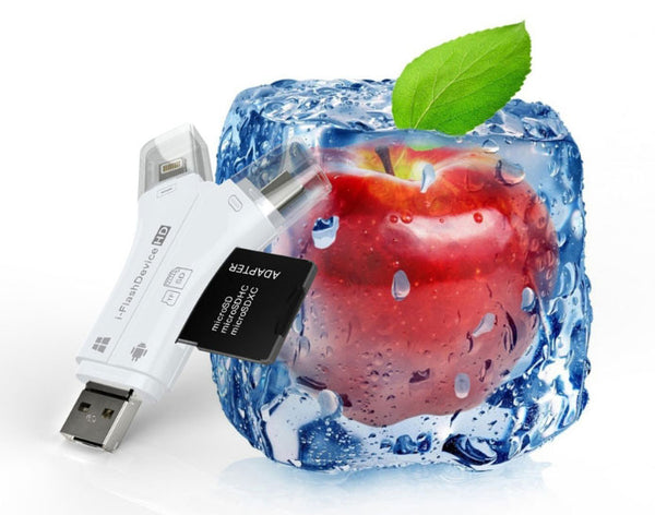 6-In-1 USB Reader And Flash Drive - Connect And Store Everything On A Single Piece