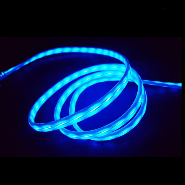 1 Meter Light Pulse Electroluminescent Charge & Sync Cables