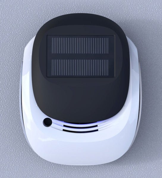 Solar-powered Car Air Ioniser & Freshener to Remove Fatigue & Odors