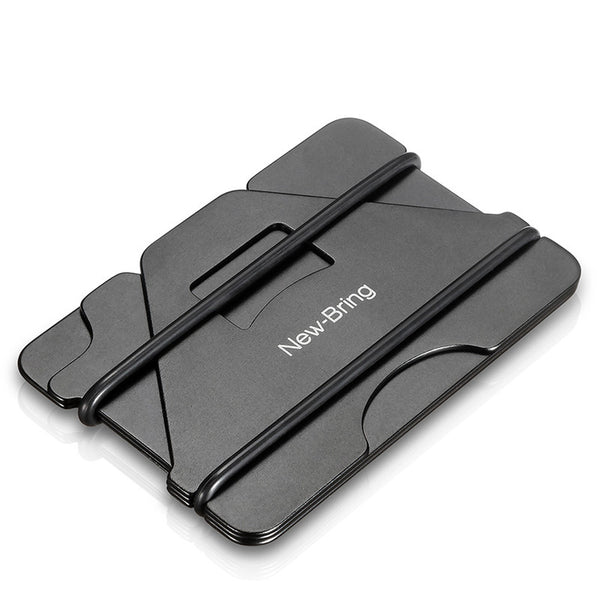 12 Slots Metal Cardholder, with RFID Scan Protection & Bottle Opener, for Men or Women