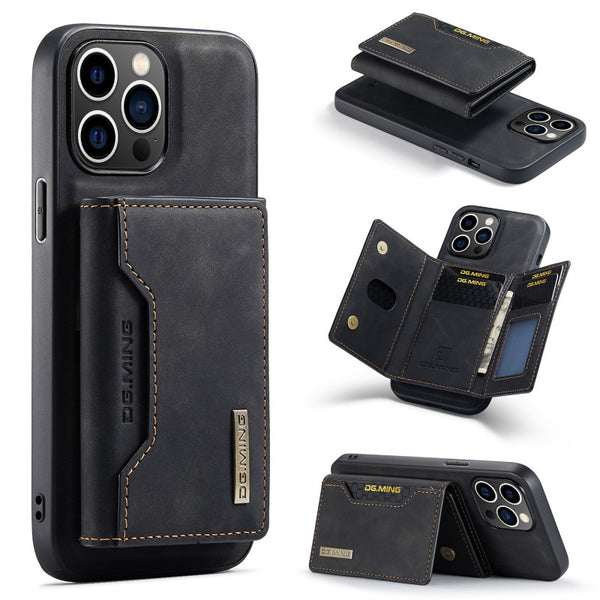 Portable Magnetic Detachable Card Holder Phone Case