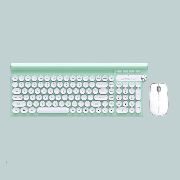 Wireless Silent Keyboard And Mouse Set