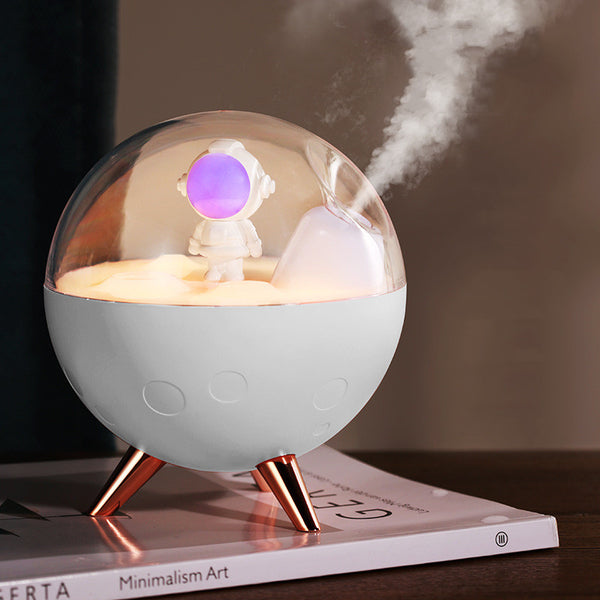 Cute Portable Astronaut Humidifier, with 2 Spray Modes, for Home, Office