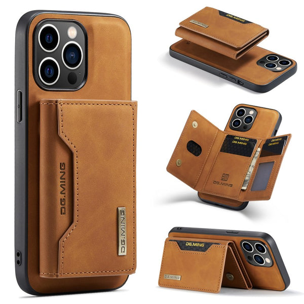 Portable Magnetic Detachable Card Holder Phone Case