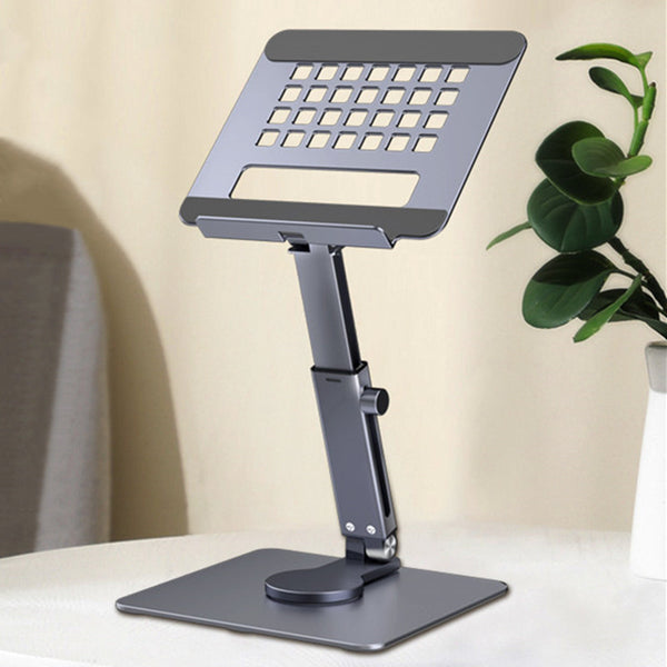 Versatile Foldable Tablet Stand, with Adjustable Angle & Height, for Tablet, Phone, Newspaper, Magzine