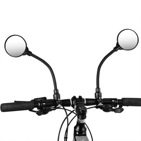 Adjustable Rear View Bike Mirrors, Universal for Road/Mountain/Kids/Ebike Bicycle