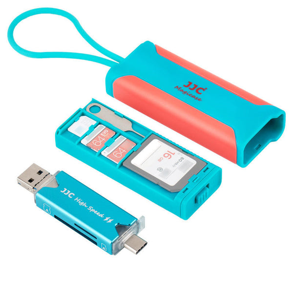 Multifunctional Memory Card Box Card Reader 2-In-1 – GizModern