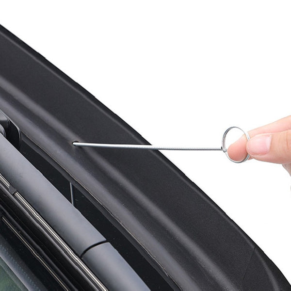 1.5m Car Sunroof Drain Pipe Cleaning Brush, for Car and Refrigerator (2-Pack)