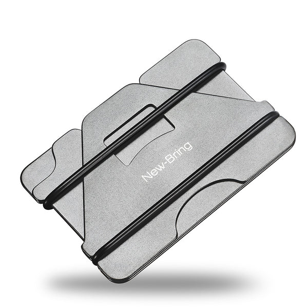 12 Slots Metal Cardholder, with RFID Scan Protection & Bottle Opener, for Men or Women