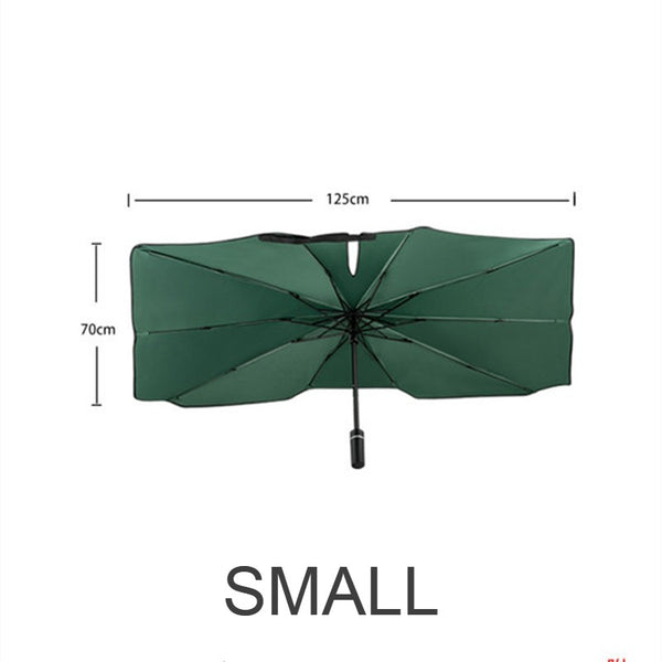 Car Windshield Sunshade Umbrella, Fits Windshields of Various Sizes