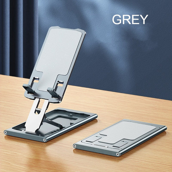 Portable & Foldable Phone/Tablet Stand with Adjustable Angle and Height