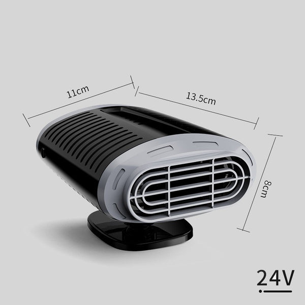 2-in-1 Portable Car Heater Defroster, with Warm/Cool Mode & Adjustable Angle