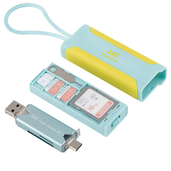 Multifunctional Memory Card Box Card Reader 2-In-1 – GizModern