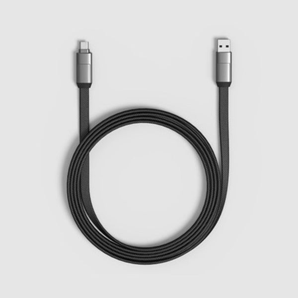 6-in-1 Phone Charging Cable, with Magnetic Design, Two-way Charging and Support Data Transmission, Compatible with Apple, Android & Microsoft Phones