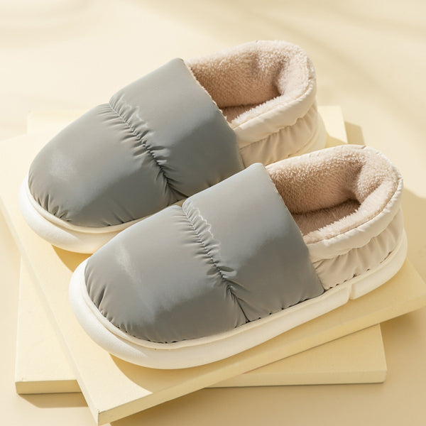 Non-Slip Waterproof Cotton Slippers