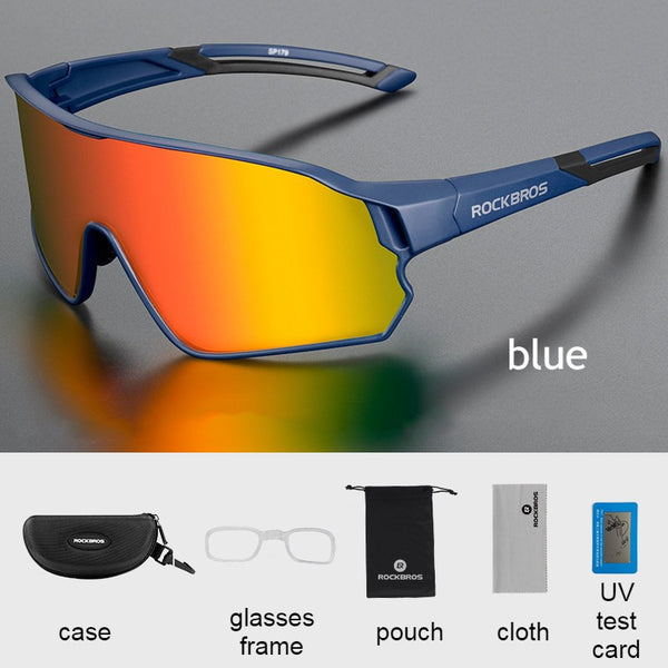 Cycling Glasses with Lightweight Design & UV Protection, for Cycling, Baseball, Running, Fishing, Golf, Driving