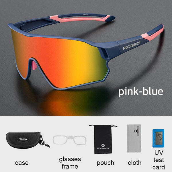 Cycling Glasses with Lightweight Design & UV Protection, for Cycling, Baseball, Running, Fishing, Golf, Driving