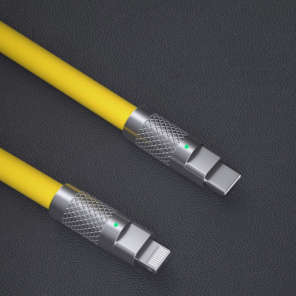 1.5m Zinc Alloy 120W Fast Charging Cable