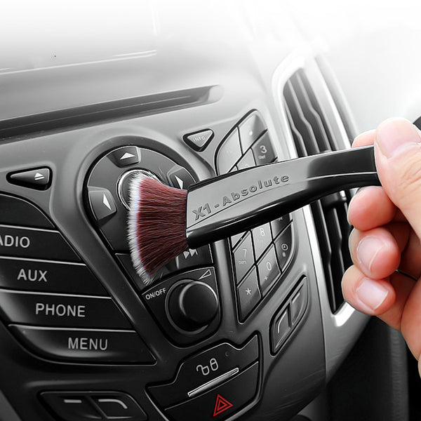 Multi-functional Dual-sided Detailed Car Duster, for Dashboards, Vents, Interiors & More