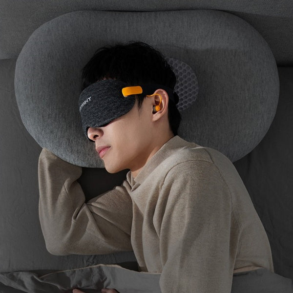 Breathable Travel Eye Mask And Earplugs 2-in-1