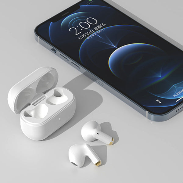 Half In-Ear Noise Canceling Mini Wireless Bluetooth Headphones