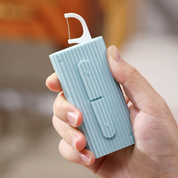 Portable Automatic Pop-Up Dental Floss Storage Box