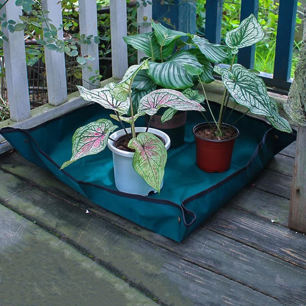 Home Green Plant Balcony Soil Replacement Waterproof Mat