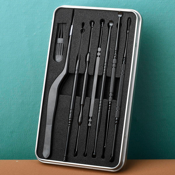 Stainless Steel Double-Ended Ear Cleaning Tool Set