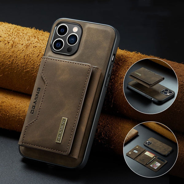 Magic Card Phone Case Portable Magnetic Detachable Card Holder Phone Case – GizModern