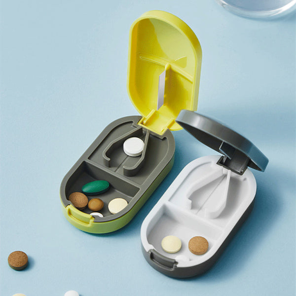 Portable Multi-Functional Medicine Cutting & Dispenser