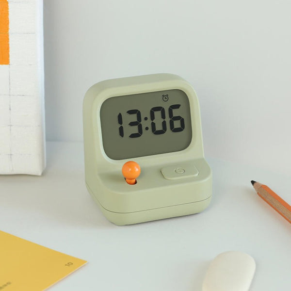 Creative Retro Game Console With Timer Alarm Clock