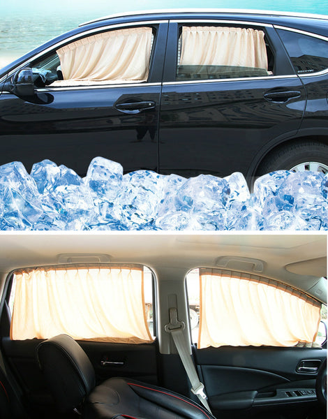 Universal Adjustable Car Window Curtain With Orbits: Install Once, Enjoy Lifetime