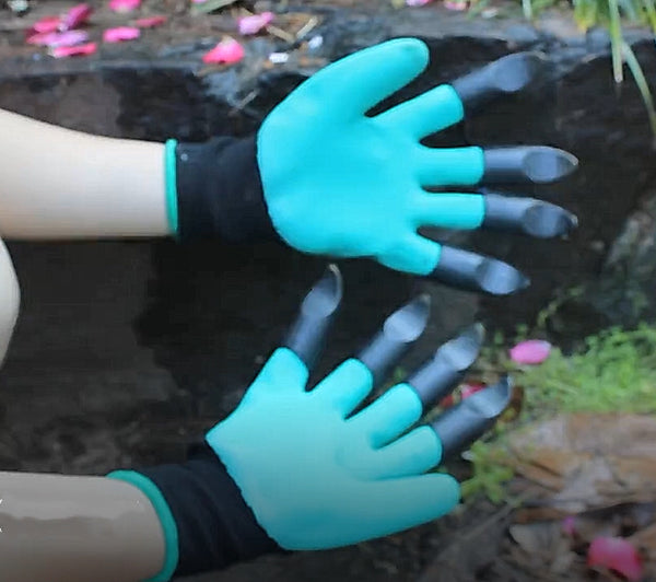 Perfect Garden Gloves With Claw, Prevent Broken Fingernails & Bruised Fingertips