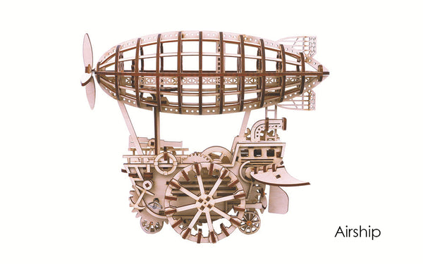 Find Steampunk Curiosity in 3D Wooden Puzzles