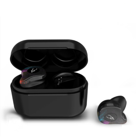 Bluetooth 5.0 TWS Earbuds With Charging Case, Stereo HiFi Sound & HD Mic, for Running, Driving & Gym