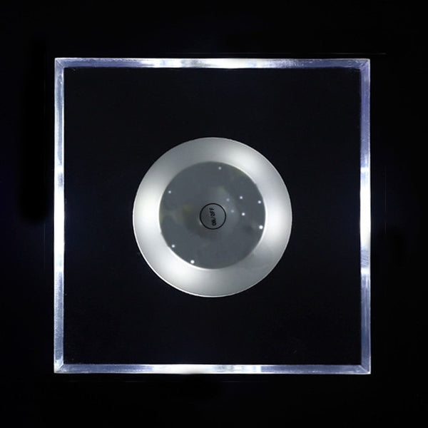 Ultra-thin Transparent Luminous Coaster, for Party, Holiday, Bar, Home & More