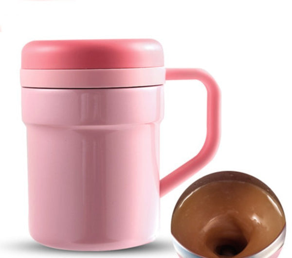 Magnetic Self Stirring Coffee Mug, No Battery, Switch and Spoon, for Office, Home & Travel