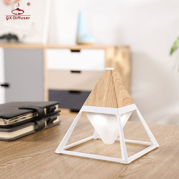 Pyramid-inspired USB Table Lamp to Enhance Your Interior - When Modern Convenience Meets Retro Chic