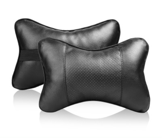 Car Pillow Set With Head Pillow And Lumbar Pillow, Comfortable & Soft, For Travel Car Seat & Home