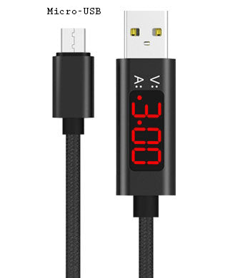Unveil the Mystery of Charge & Sync  - USB Cable with LED Display